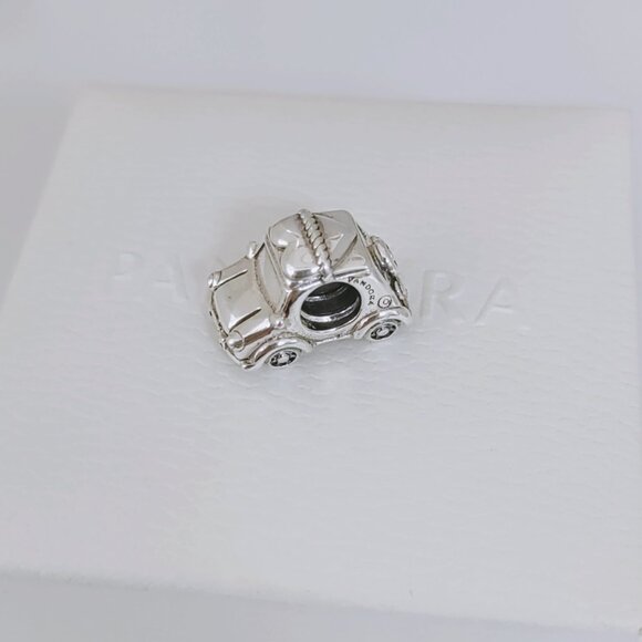 Pandora Electric Car Charm Dangle S925 Sterling Silver Bracelet Pendant Gift - Picture 8 of 10